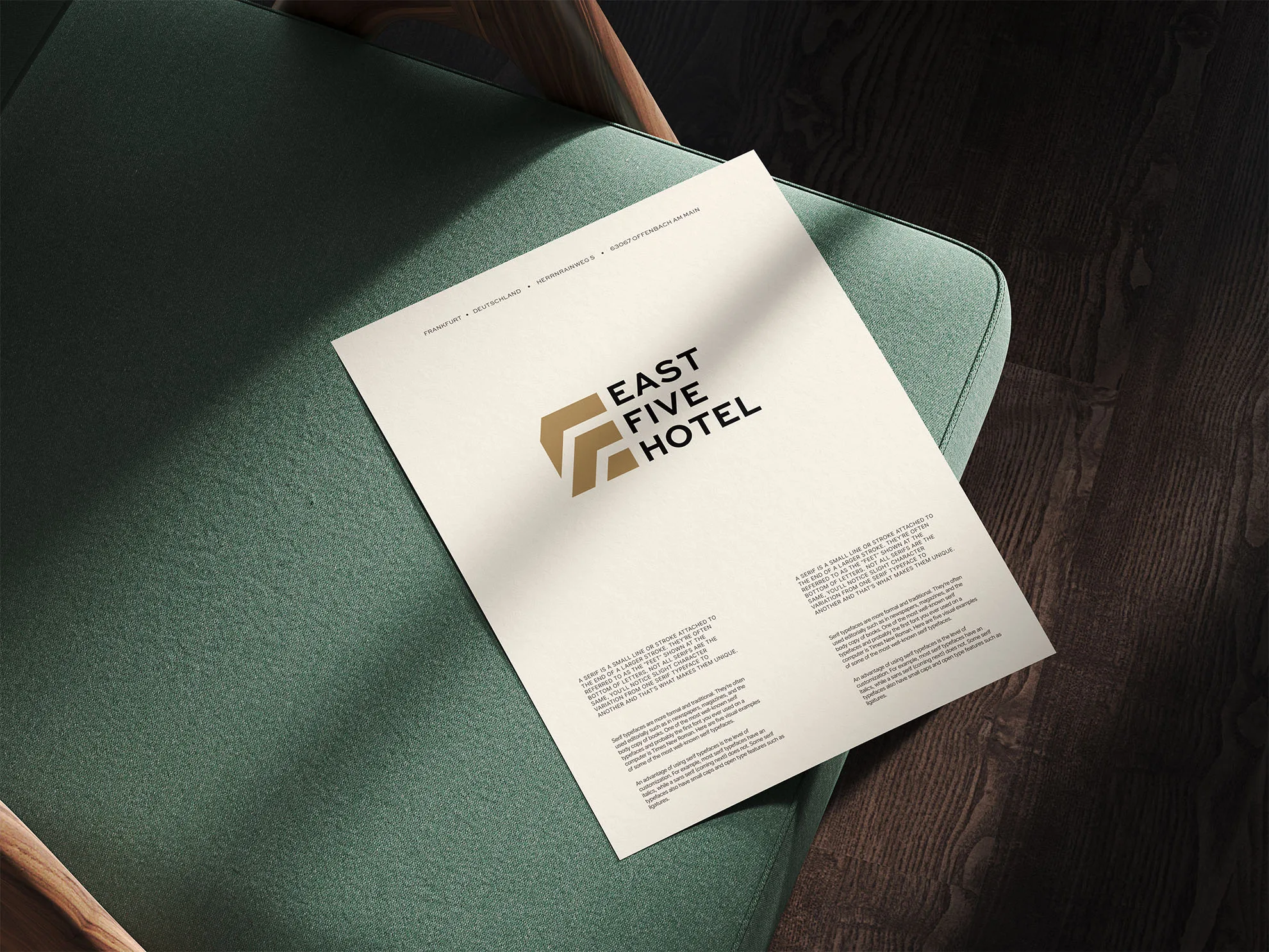 East Five Hotel Letter
