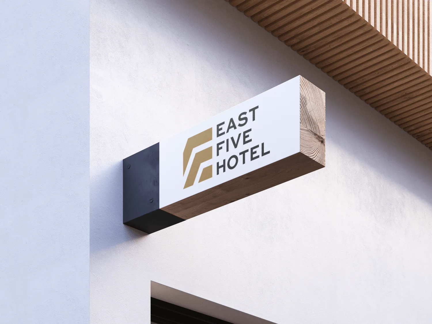 East Five Hotel Sign